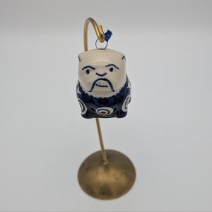 Boleslawieu Polish Pottery Ceramic Bulldog Ornament